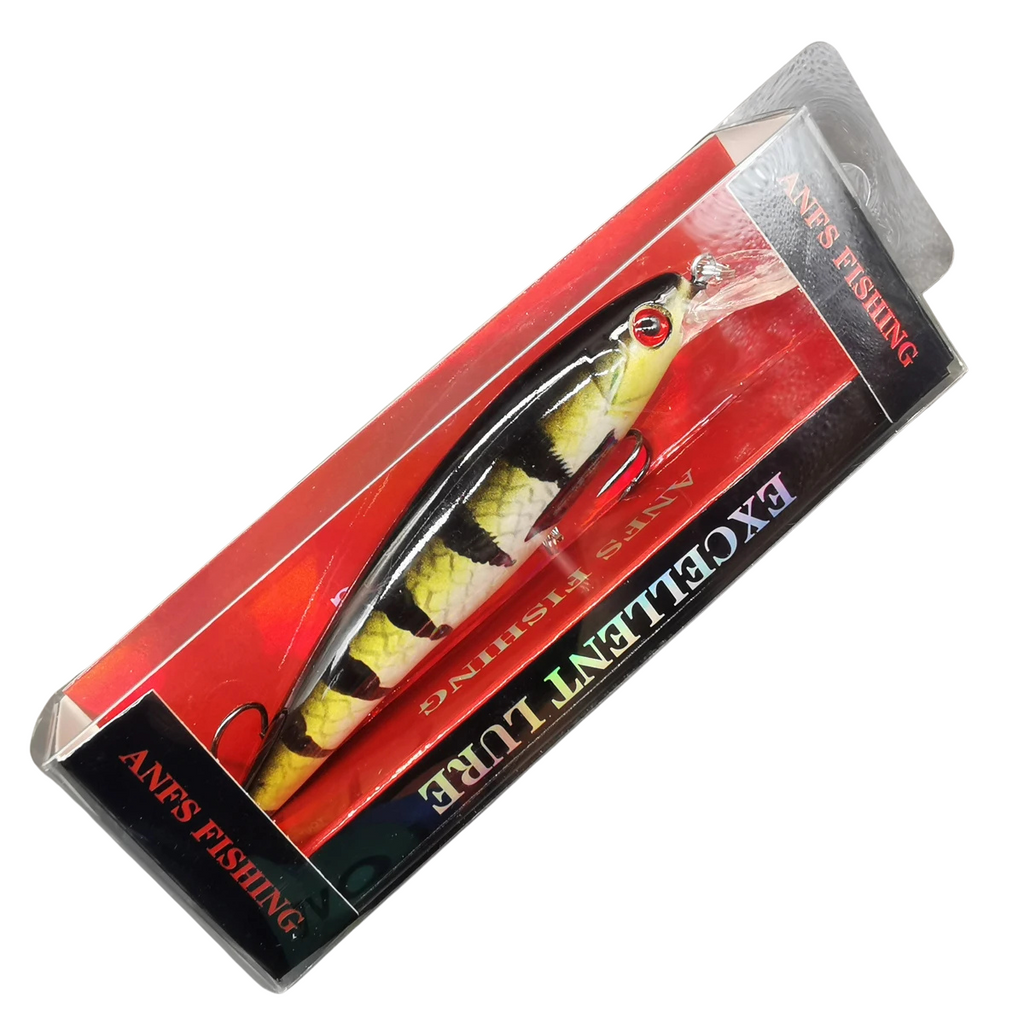 Isca de Pesca Minnow 13g - Impressão Colorida