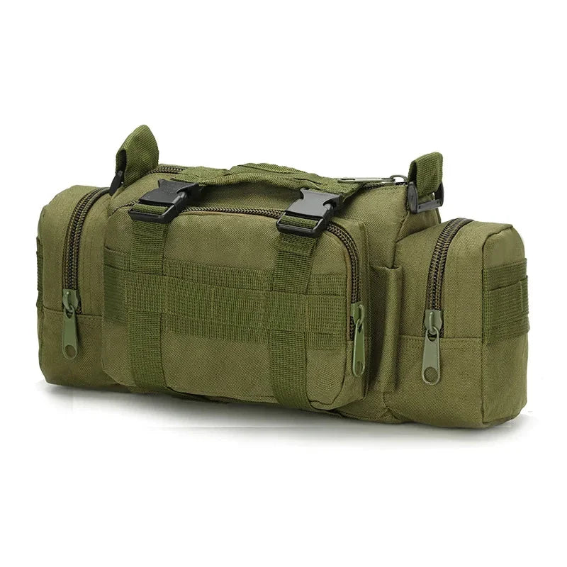 Bolsa Transversal Tática Militar Oxford 600D – Pochete de Ombro Shoulder Bag