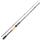 Vara De Pesca Profissional Fibra De Carbono 2 Seções