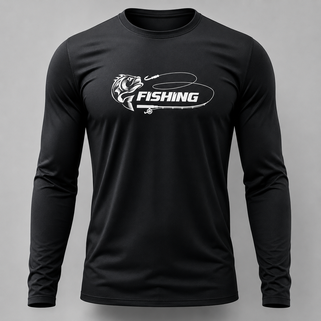 Camisa Masculina de Pesca com Proteção Solar UV+50 – Alta Performance
