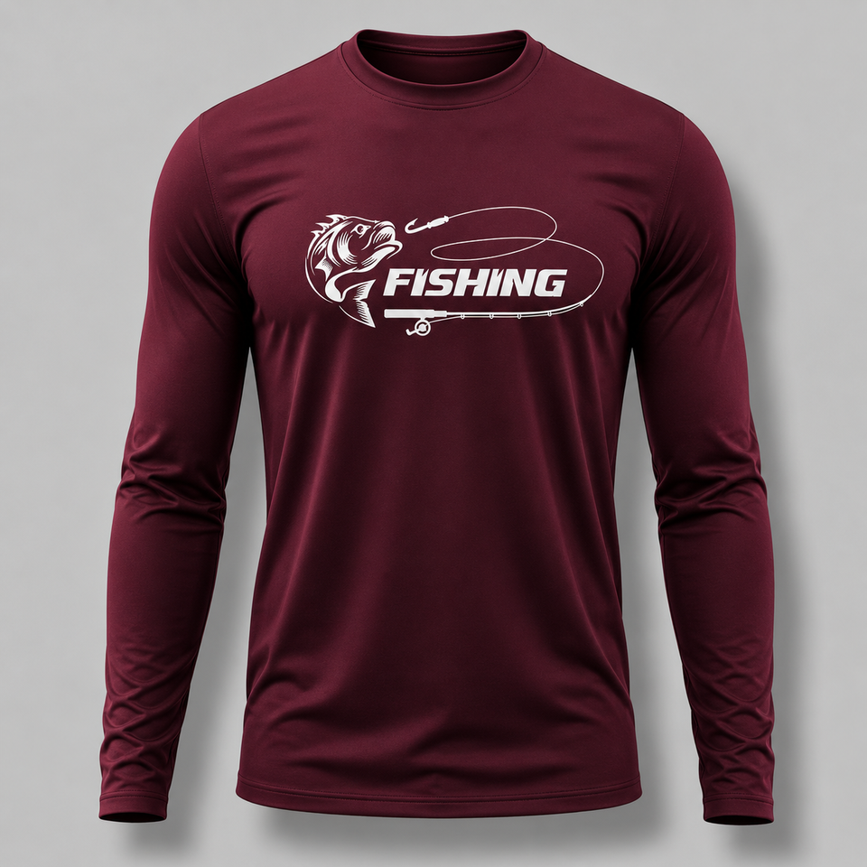 Camisa Masculina de Pesca com Proteção Solar UV+50 – Alta Performance