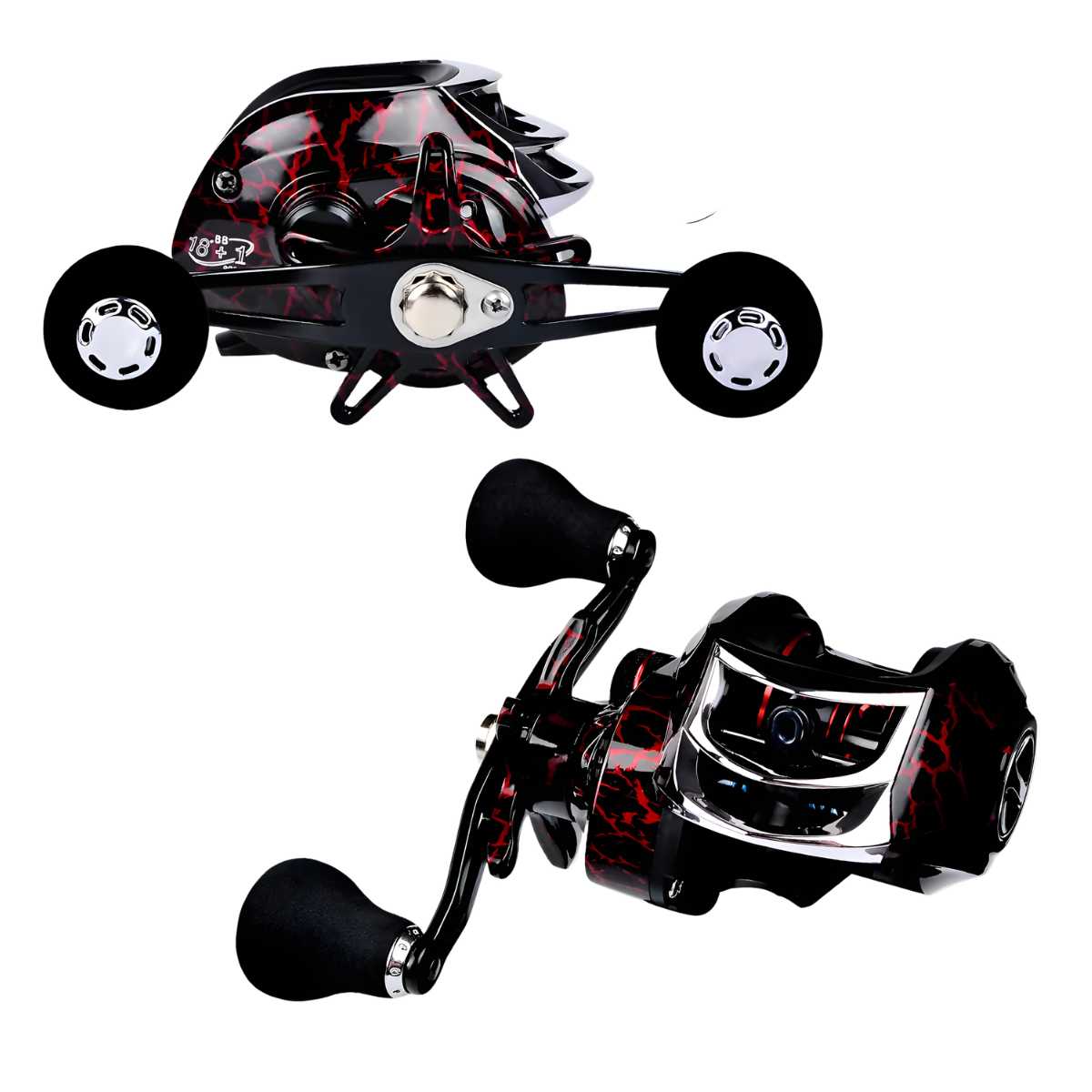 Carretilha De Pesca Recolhimento De 8.1:1 Drag 15Kg