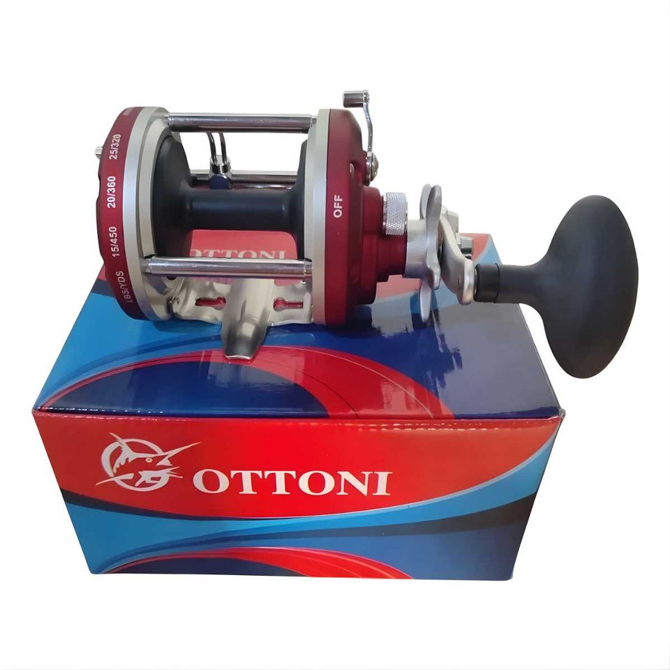 Carretilha Perfil Alto - Com Drag De 15 KG