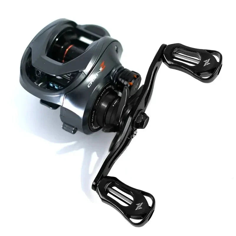 Carretilha SEASIR Cast X2 9KG Drag 7.3:1 De Recolhimento 6+1BB De Rolamento Cerâmico