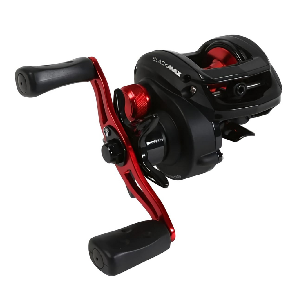 Carretilha Abu Garcia Black Max3 Anti-Cabeleira Drag 8,1kg Com 5 Rolamentos de Aço Inoxidável