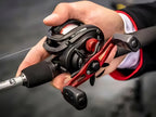 Carretilha Abu Garcia Black Max3 Anti-Cabeleira Drag 8,1kg Com 5 Rolamentos de Aço Inoxidável