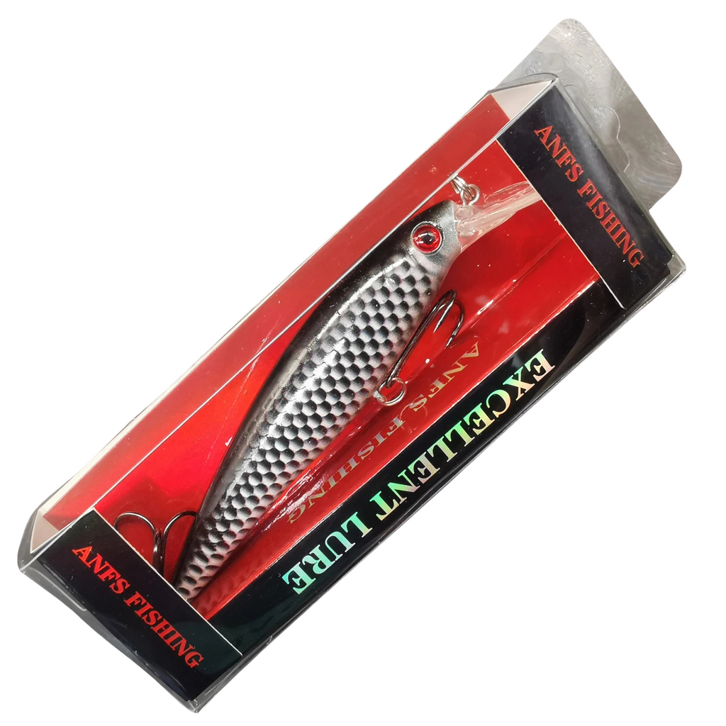 Isca de Pesca Minnow 13g - Impressão Colorida