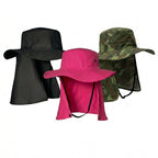 Chapéu Pescador Camping Australiano Com Proteção De Nuca UV50+