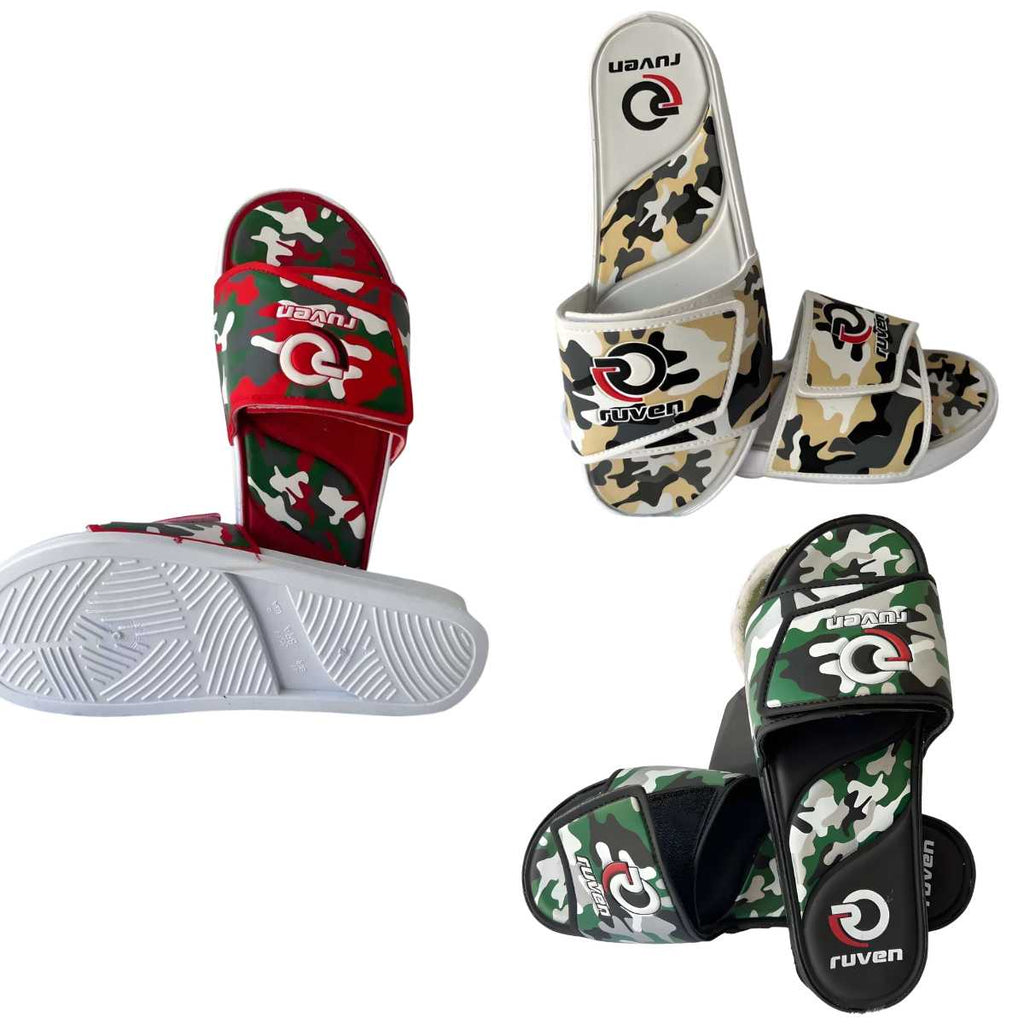Chinelo Slide Camuflado Confortável