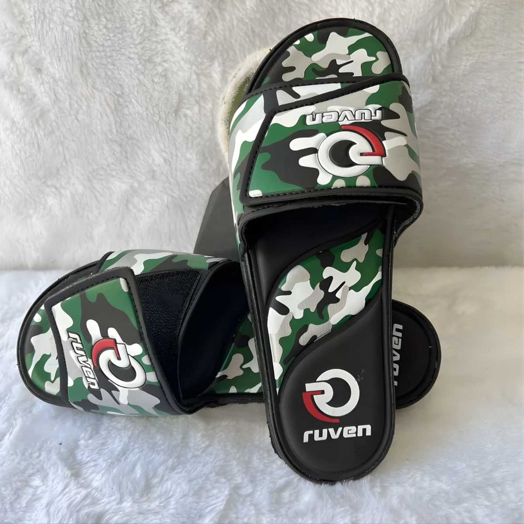 Chinelo Slide Camuflado Confortável