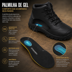 Coturno Militar Masculino 990 Couro Resistente Para Trilha E Camping