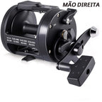 Carretilha Perfil Alto Forte Pesca Pesada 20kg 3000/4000