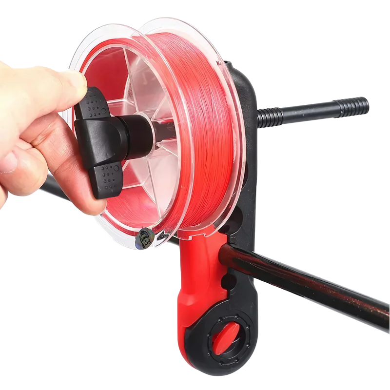 Enrolador de Linha de Pesca Portátil ABS - Leve e Eficiente