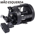 Carretilha Perfil Alto Forte Pesca Pesada 20kg 3000/4000