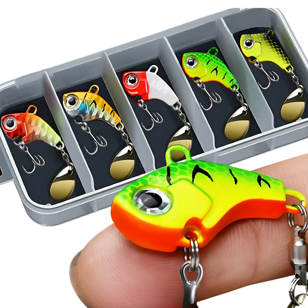 Kit de Iscas de Pesca - 5 Peças