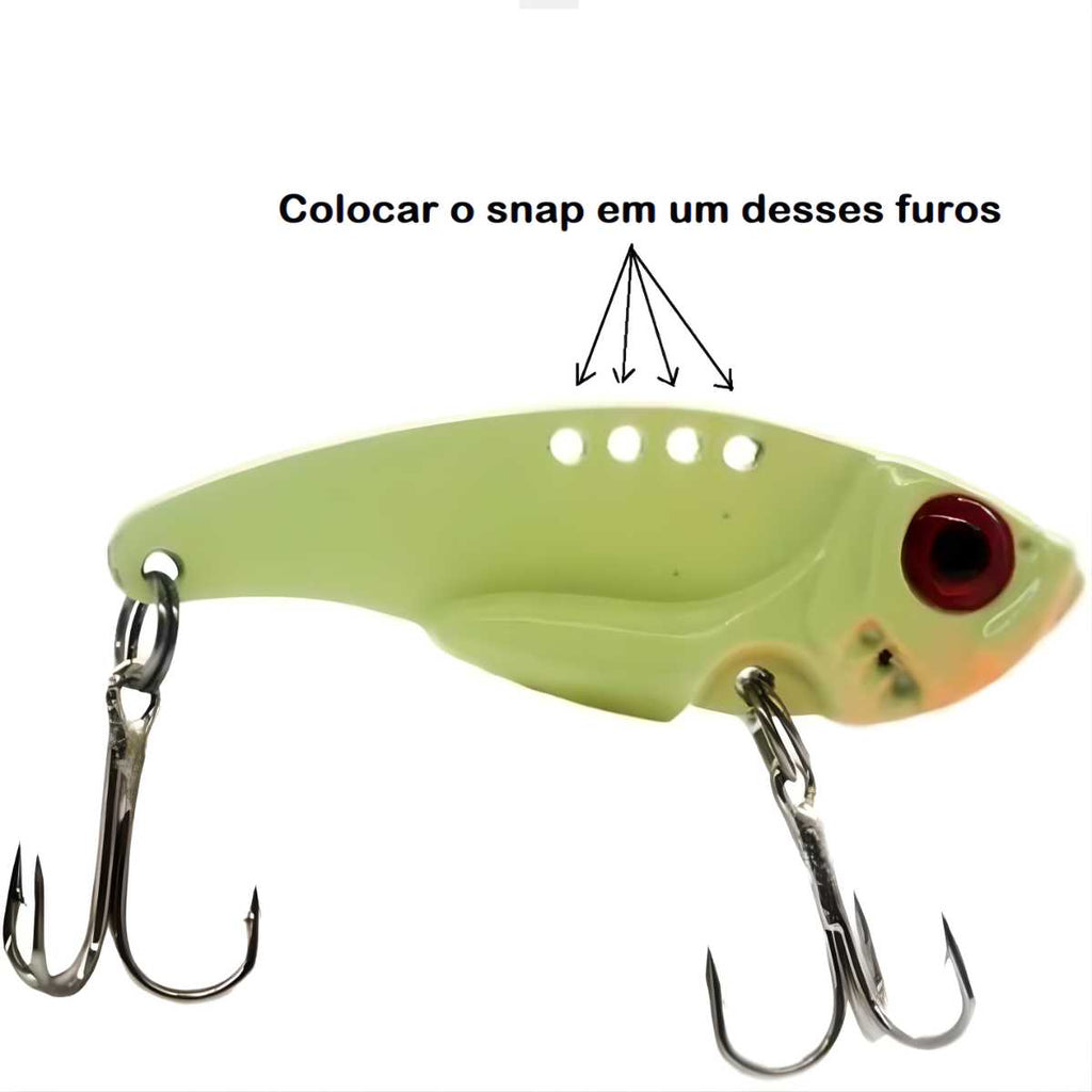 Isca Artificial De Ferrinho Com 4 unidades