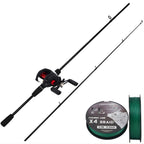 Kit Profissional Completo Vara + Carretilha + Linha