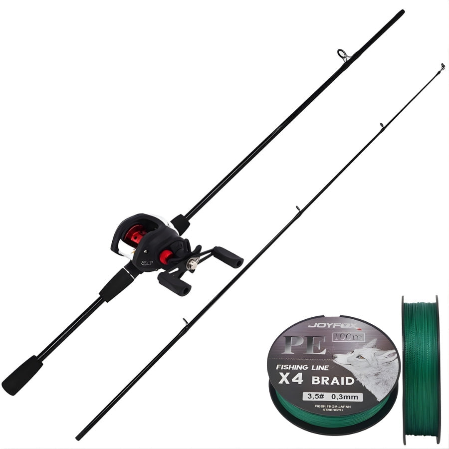 Kit Profissional Completo Vara + Carretilha + Linha