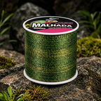 Linha De Pesca Resistente Camuflada 500 Metros Em Nylon Para Água Doce E Salgada