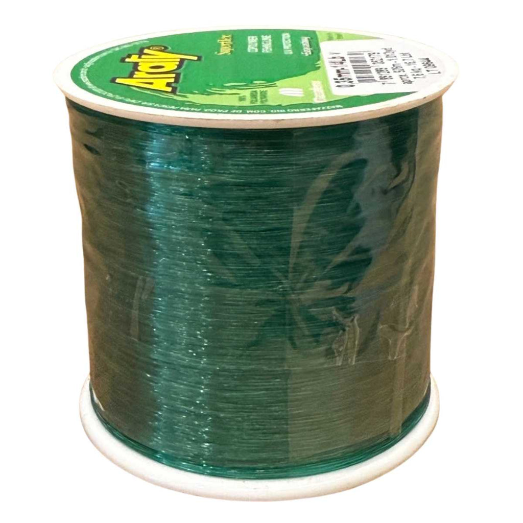 Linha De Pesca Monofilamento Araty 926 Metros Superflex 0.35mm Verde