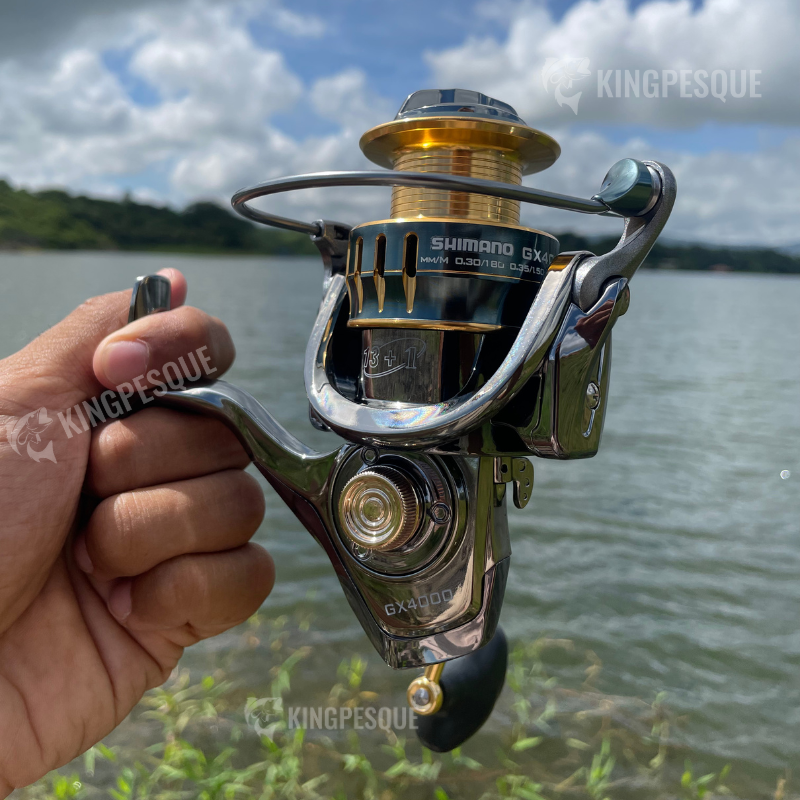 Molinete Shimano Drag De Até 22kg 14 Rolamentos