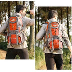 Mochila Cargueira 50L Impermeável Para Trilha, Camping E Viagem