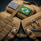 Mochila Tática Camping Militar 50 Litros Impermeável Reforçada