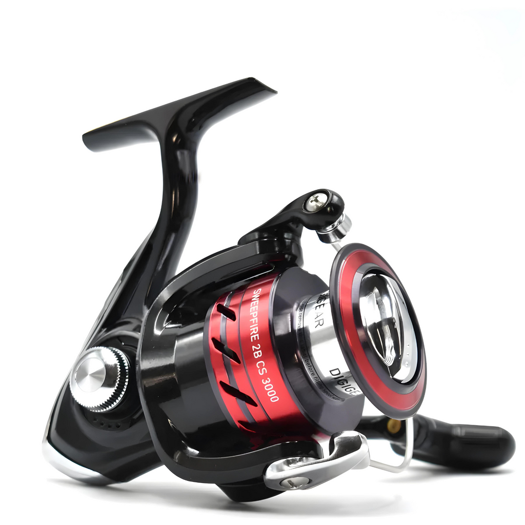 Molinete Daiwa Metal De Alta Qualidade Com Grande Capacidade De Linha