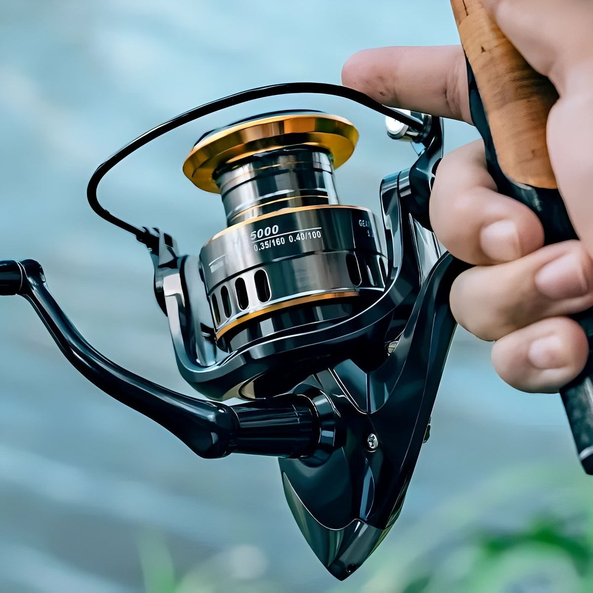 Molinete Shimano Drag de Até 15kg Com 19 Rolamentos Sistema de Rotação Super Suave + Óculos De Sol Polarizado Shimano Grátis