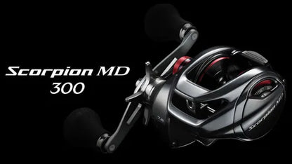 Nova Carretilha Shimano Scorpion Md 300xglh Lançamento 2025 - Frete Grátis