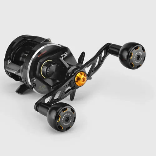 Manivela para Carretilha Gomexus Sailor Gold 120mm - 8x5mm - Pronta Entrega