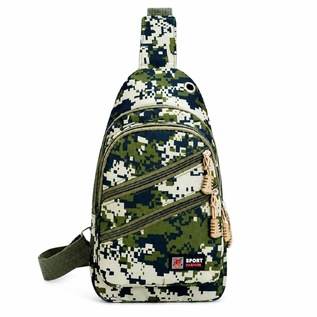Mochila Pochete Masculino Tática Militar Camuflada