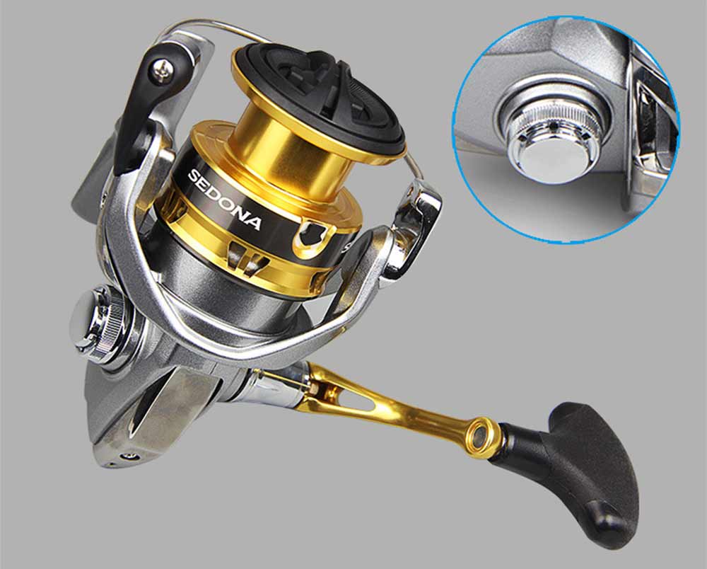 Molinete Shimano Sedona 1000-8000 - Frete Grátis Sul/ Suldeste