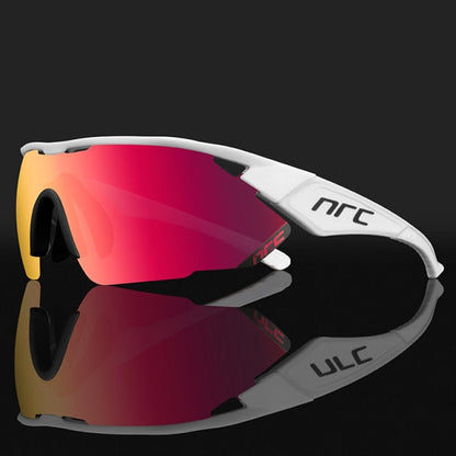 Cópia de Óculos de Ciclismo Italiano NRC TR90 com 3 lentes – Proteção UV400+