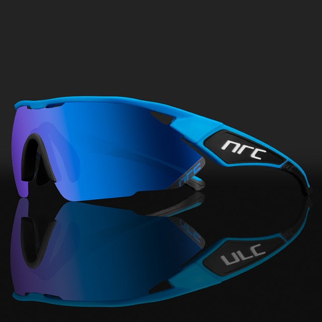 Cópia de Óculos de Ciclismo Italiano NRC TR90 com 3 lentes – Proteção UV400+