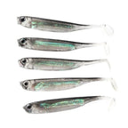 Isca Macia de Pesca com Lantejoulas Arco-Íris - 5 Peças