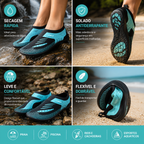 Sapatilha Aquática De Neoprene Antiderrapante Unissex Para Praia Pesca E Trilha