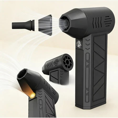 Soprador De Ar Turbo Jet Fan 130000RPM Sem Fio Portátil Recarregável