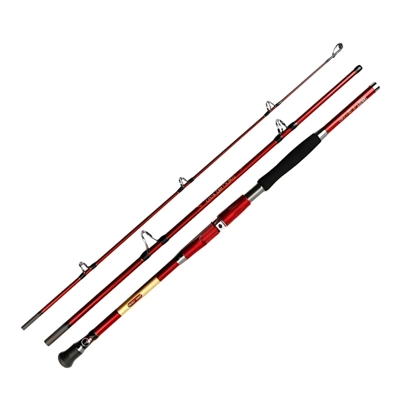 Vara de Pesca Kingpesque Com Força 20kg Feita de Carbono -  1,8m, 2,1m e 2,4m