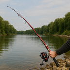Vara de Pesca Kingpesque Com Força 20kg Feita de Carbono -  1,8m, 2,1m e 2,4m