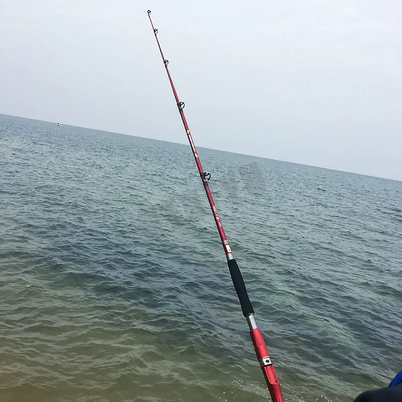 Vara de Pesca Kingpesque Com Força 20kg Feita de Carbono -  1,8m, 2,1m e 2,4m
