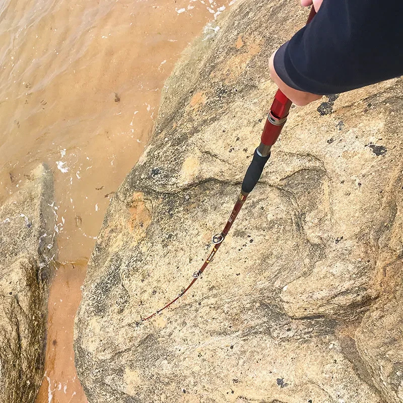 Vara de Pesca Kingpesque Com Força 20kg Feita de Carbono -  1,8m, 2,1m e 2,4m