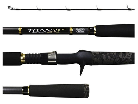 Vara para carretilha Marine Sports Titan X BG 8'0" (2,44m) 40 Lbs - TXBG-C802H